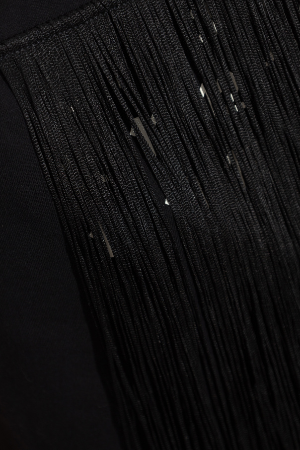MM6 Maison Margiela Fringe T-shirt | Women's Clothing | Vitkac